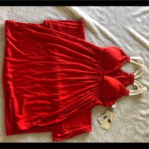 Red/orange Maxi Dress